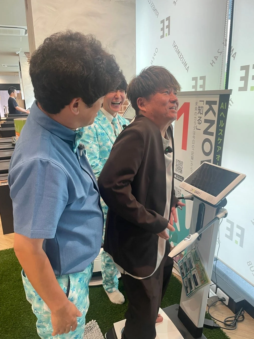 AIヘルスケアオートメーション体験の様子