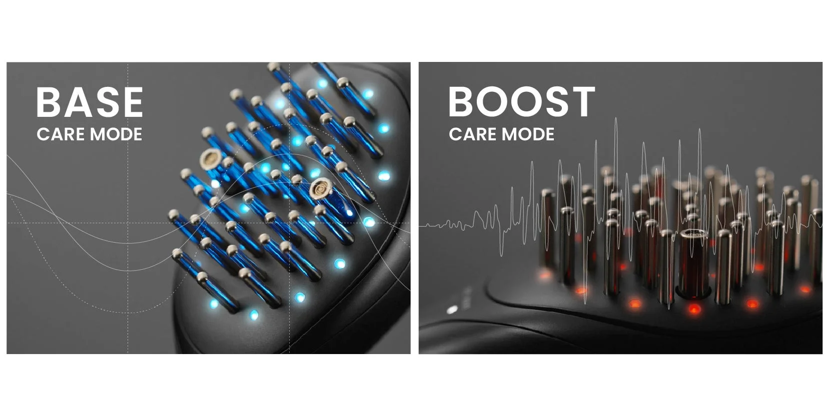 BASE CARE MODEとBOOST CARE MODE