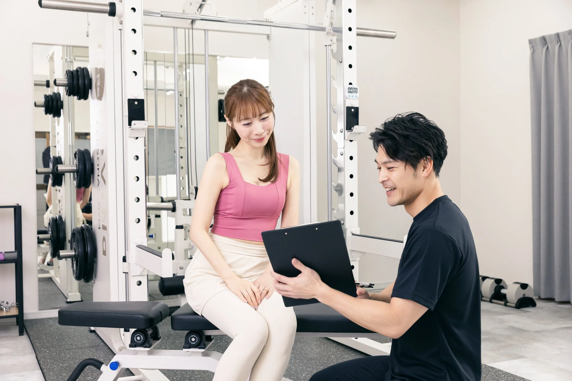 トレーナーとの会話