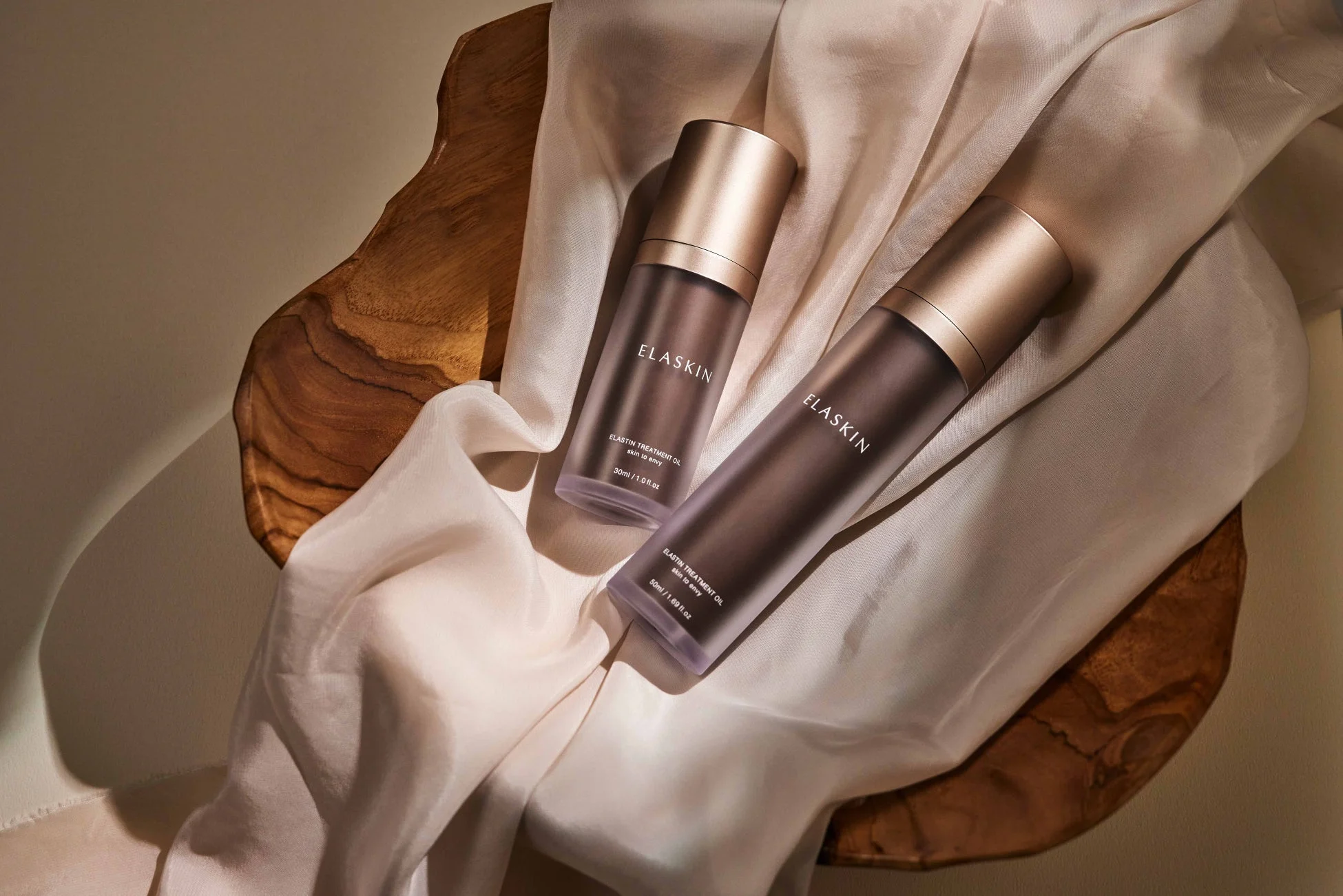 ELASKIN ELASTIN TREATMENT OILのボトル