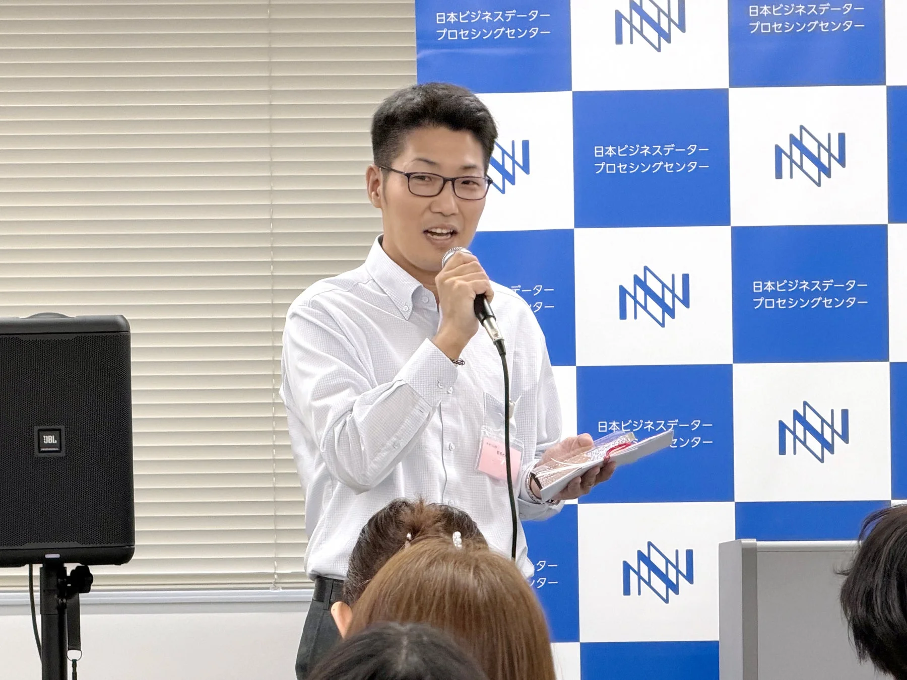 受賞者コメント風景2