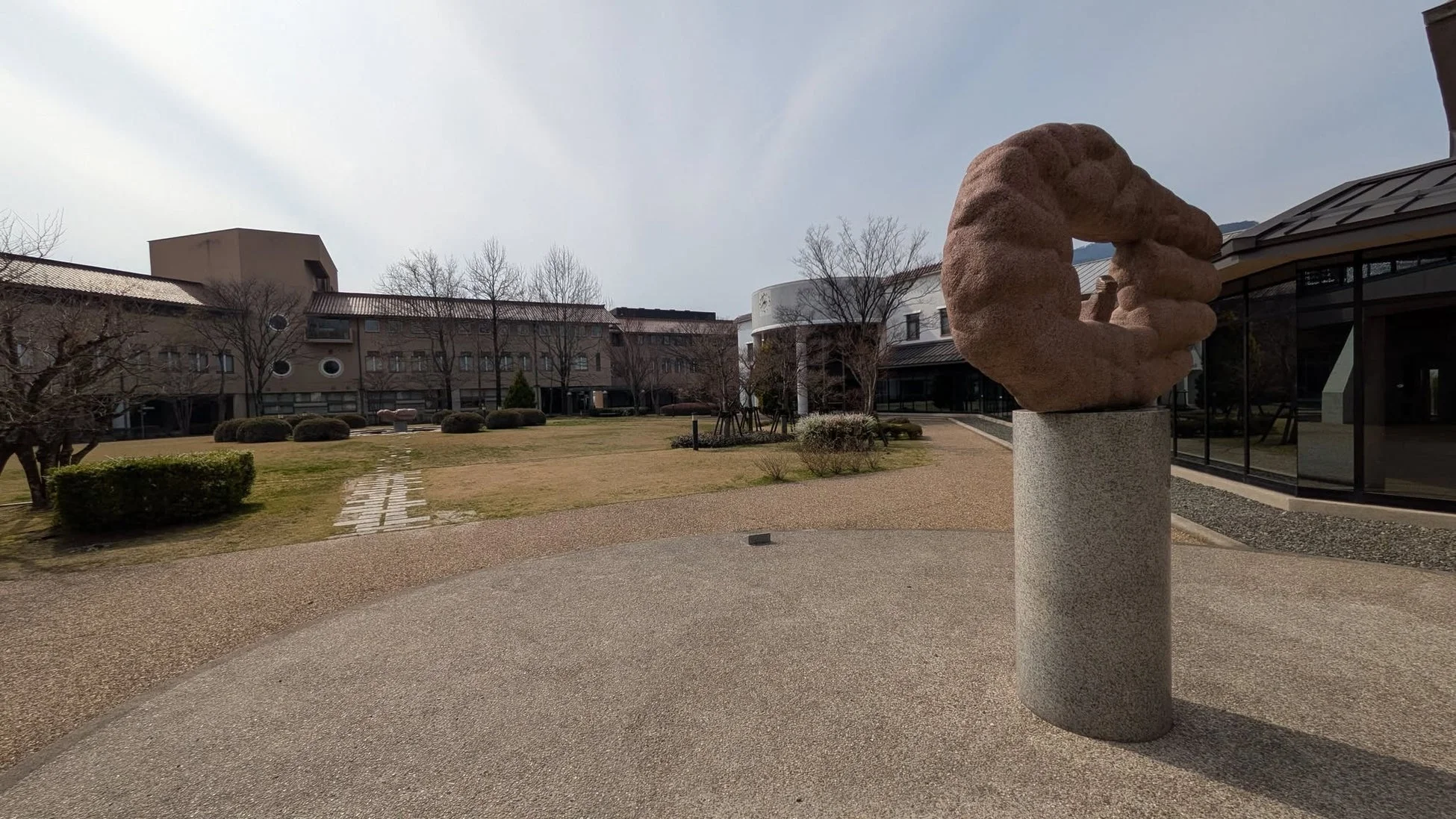 大学のキャンパス風景