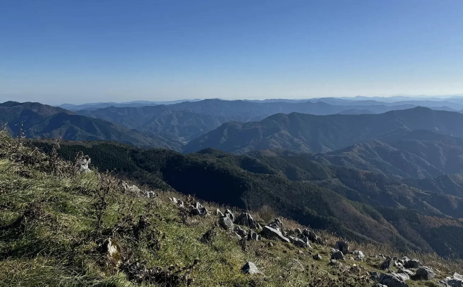 山々の風景