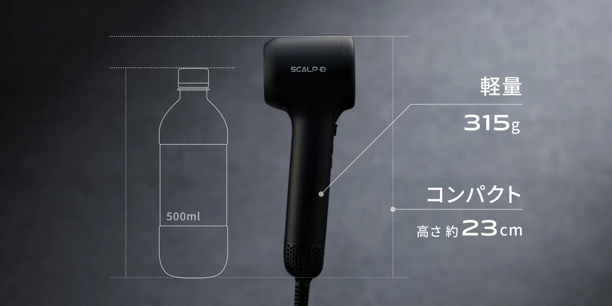 軽量・コンパクト設計